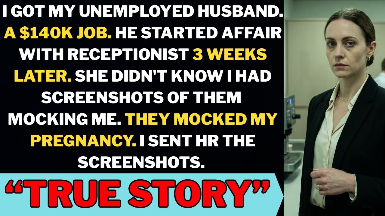 Pregnant Wife Exposes Husband Office Affair — She Didn't Know I Had The Screenshots And...