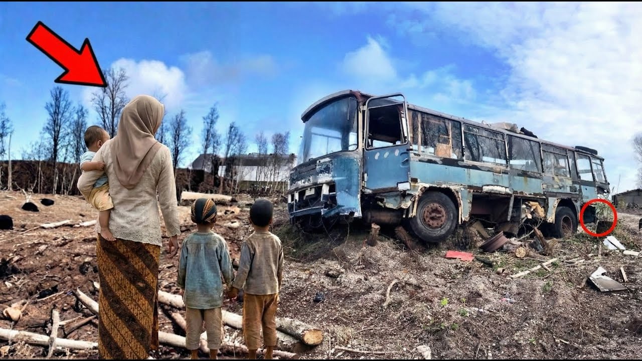 Keluarganya Cuma Kasih Janda Ini Bus Berkarat yang Tak Ada yang Mau — Tapi Saat Dia Putar Kuncinya.