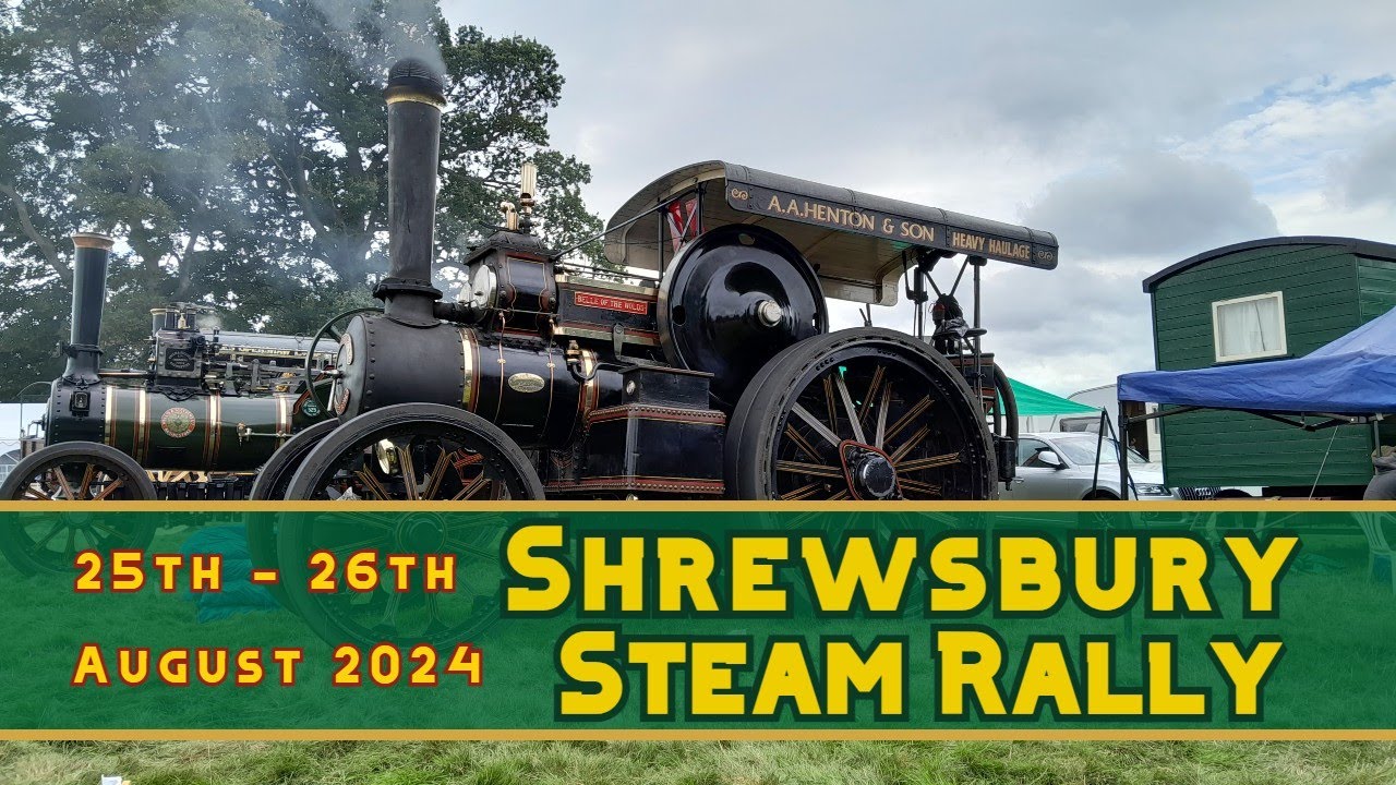 Shrewsbury Steam Rally 2024.