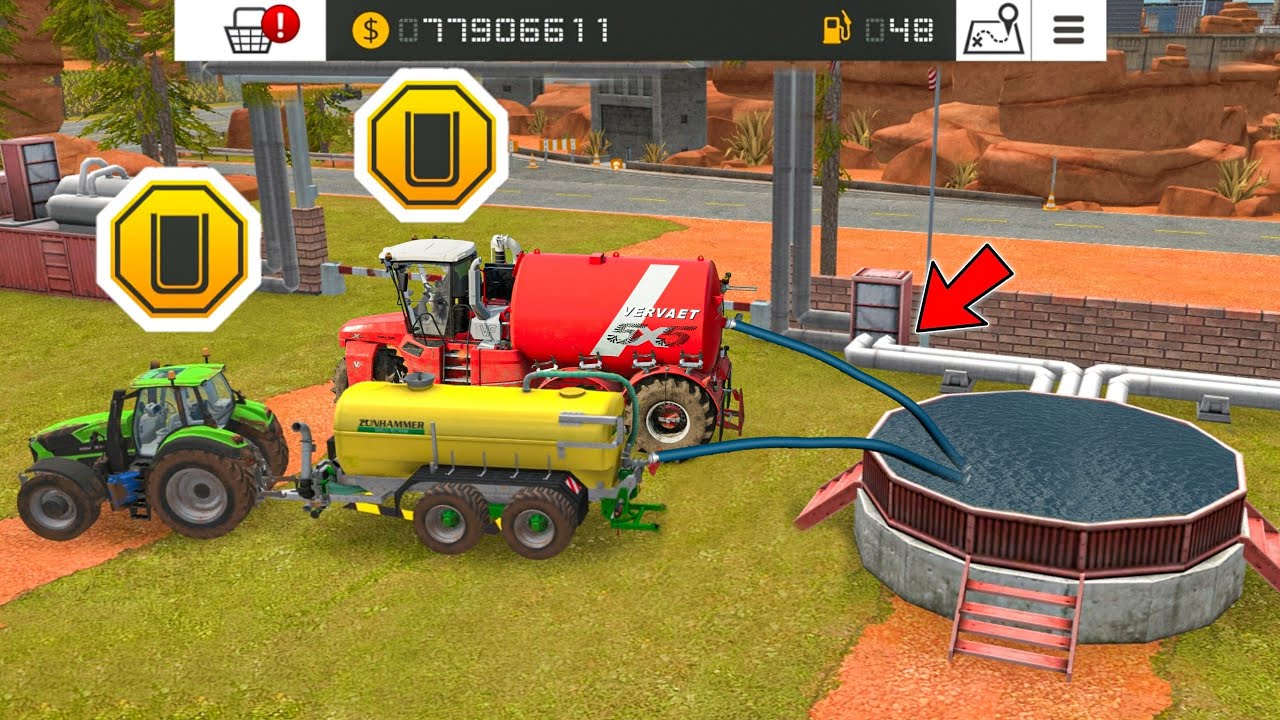 Распыление биогаза на пшеничную ферму в FS18 | Многопользовательский игровой процесс FS18 | Замед...