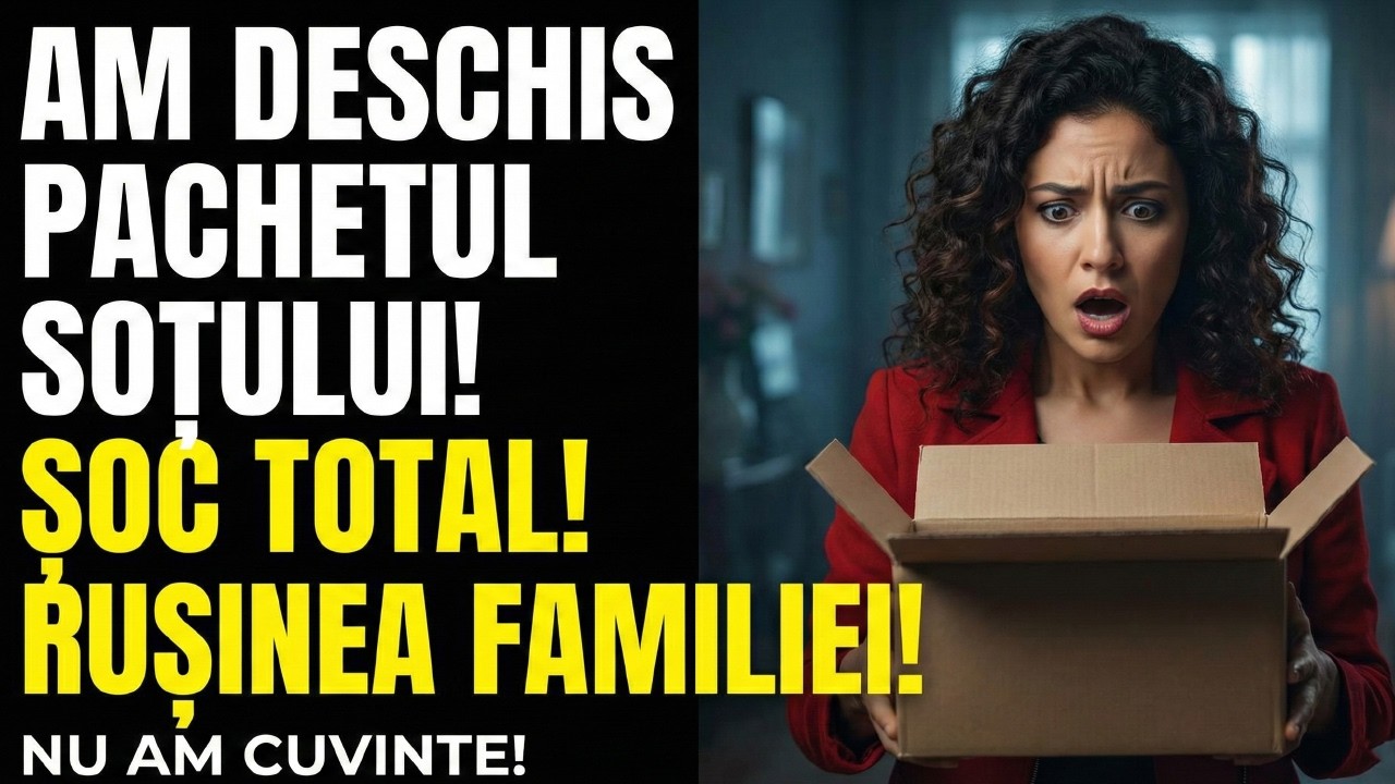 „Soțul mi-a interzis să-i ating poșta, dar am încălcat interdicția. Deschizând cutia de față cu...