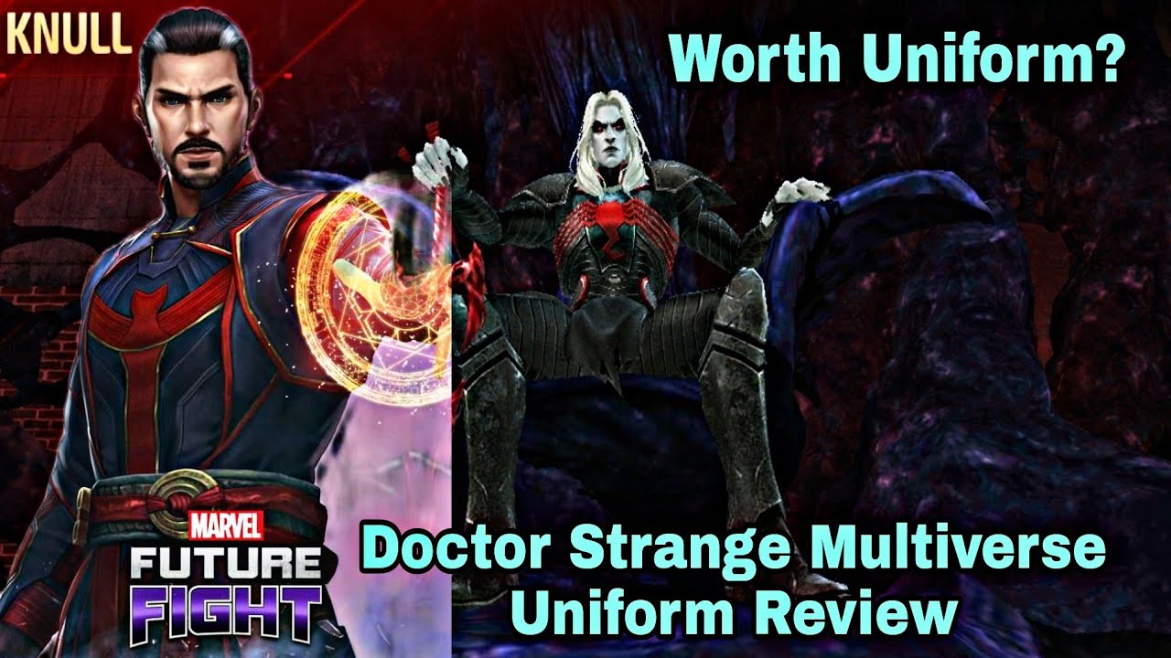 Doctor Strange Multiverse Uniform Review & WBL Knull Test - Marvel Future Fight