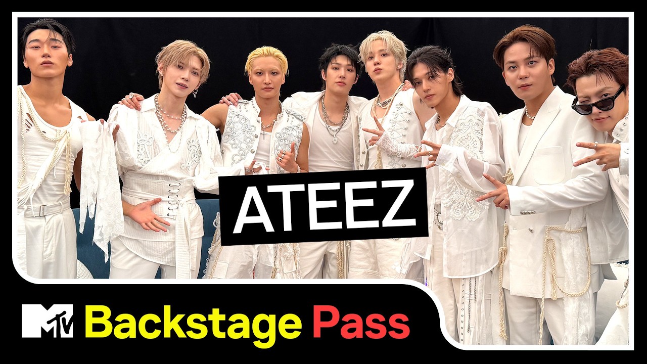 ATEEZ&rsquo;s Backstage Pass | MTV Music