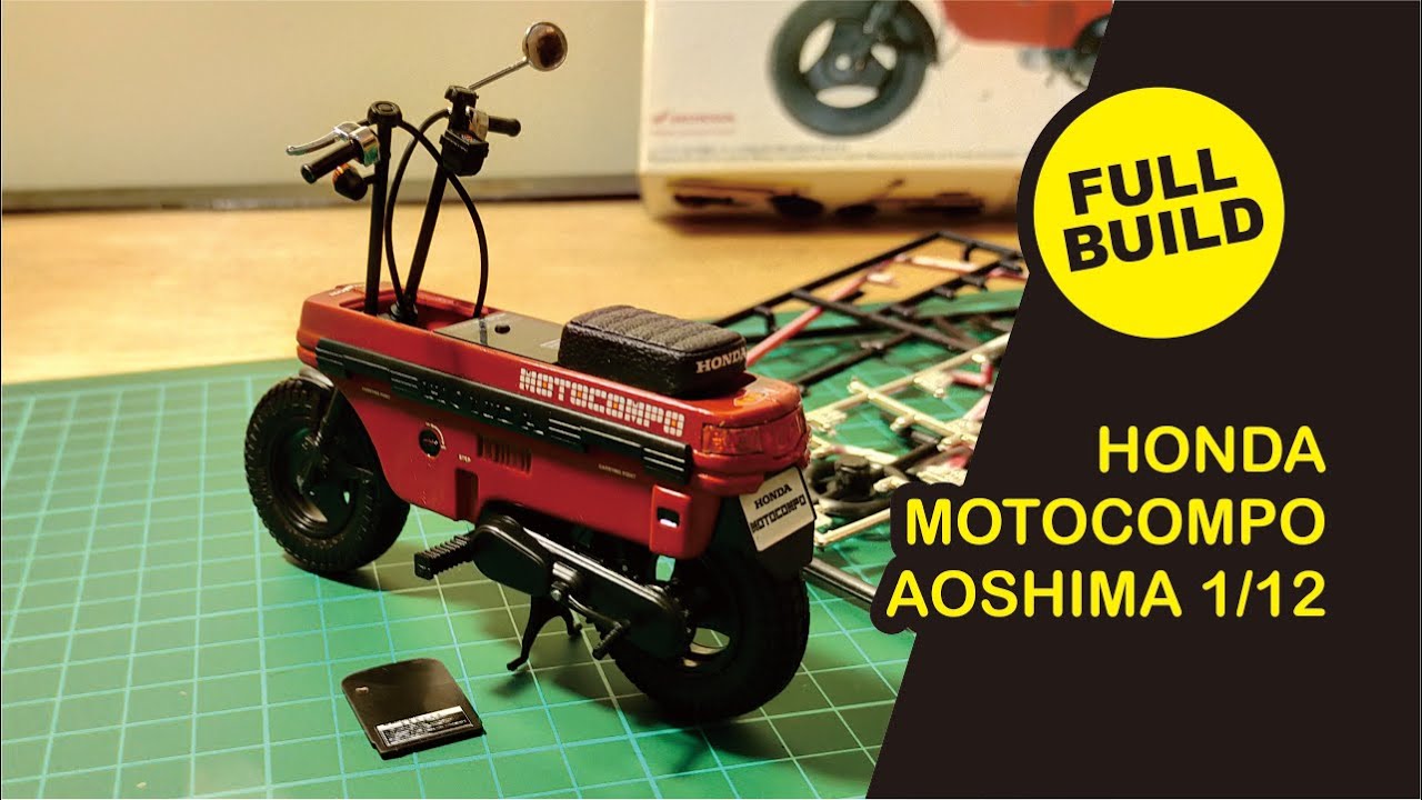 Honda Motocompo - Aoshima 1/12 - Motorcycle Model