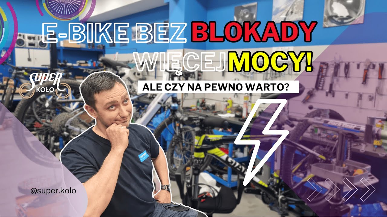 Rower elektryczny bez blokady? Sprawdź, zanim zrobisz!