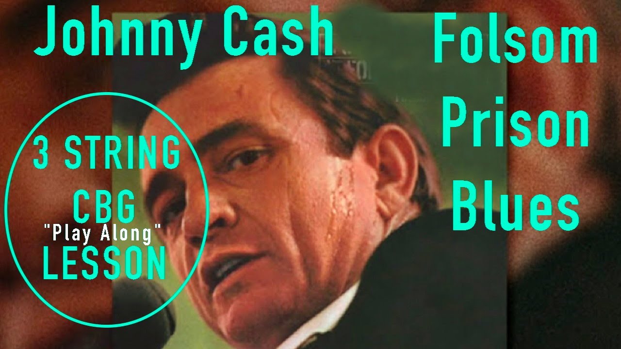 Folsom Prison Blues Cigar Box Guitar Lesson Johnny Cash #3stringcbg #cigarboxguitarlesson