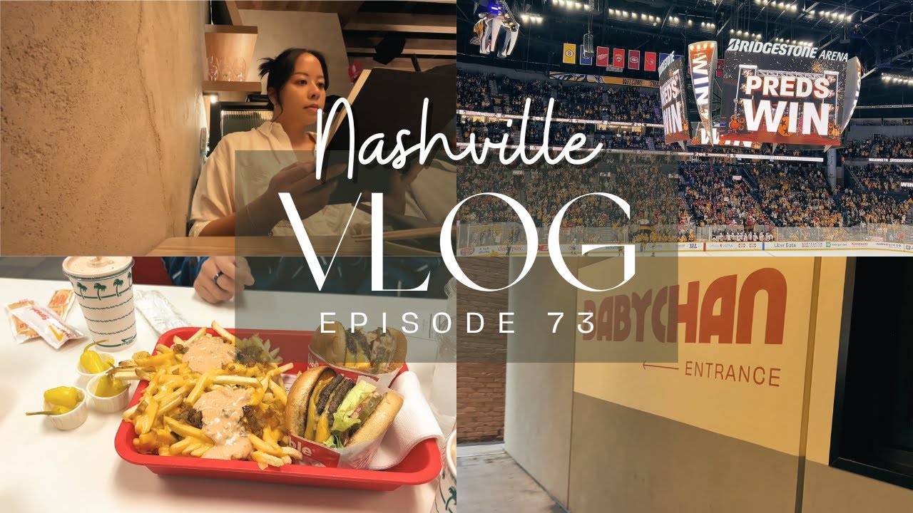 First Vlog of 2026 | Nashville Day in the Life, Apartment Reset, New Job & Predators Game