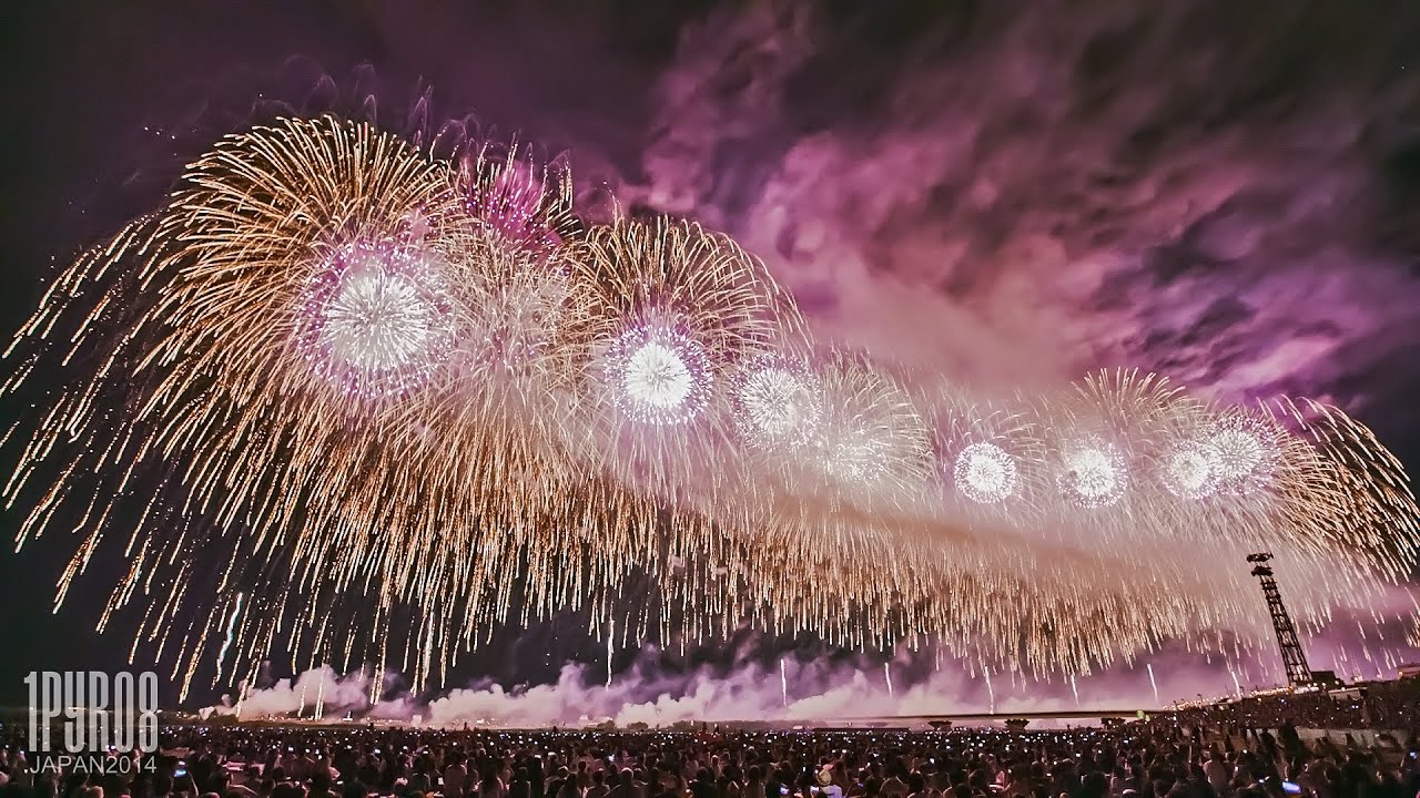 Japan Fireworks | 2000 meter wide display! 長岡まつり 大花火大会