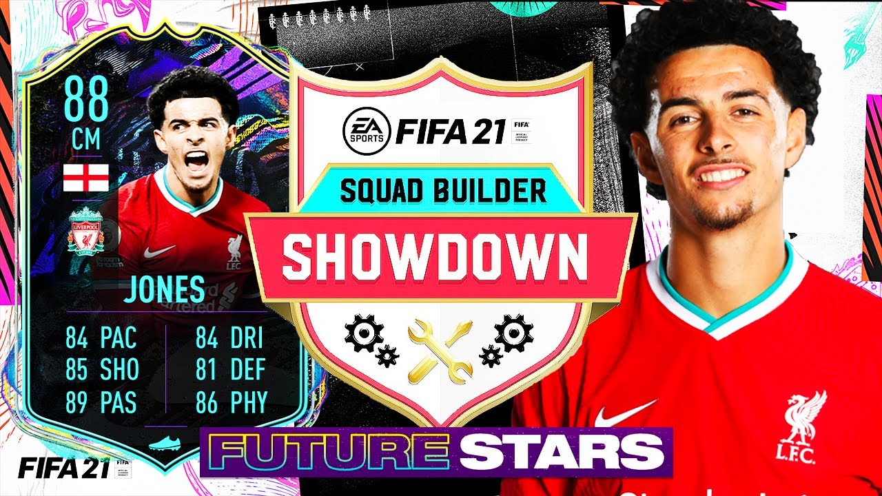 THE ENGLISH GULLIT! 88 FUTURE STARS CURTIS JONES SQUAD BUILDER SHOWDOWN!! - FIFA 21 ULTIMATE TEAM