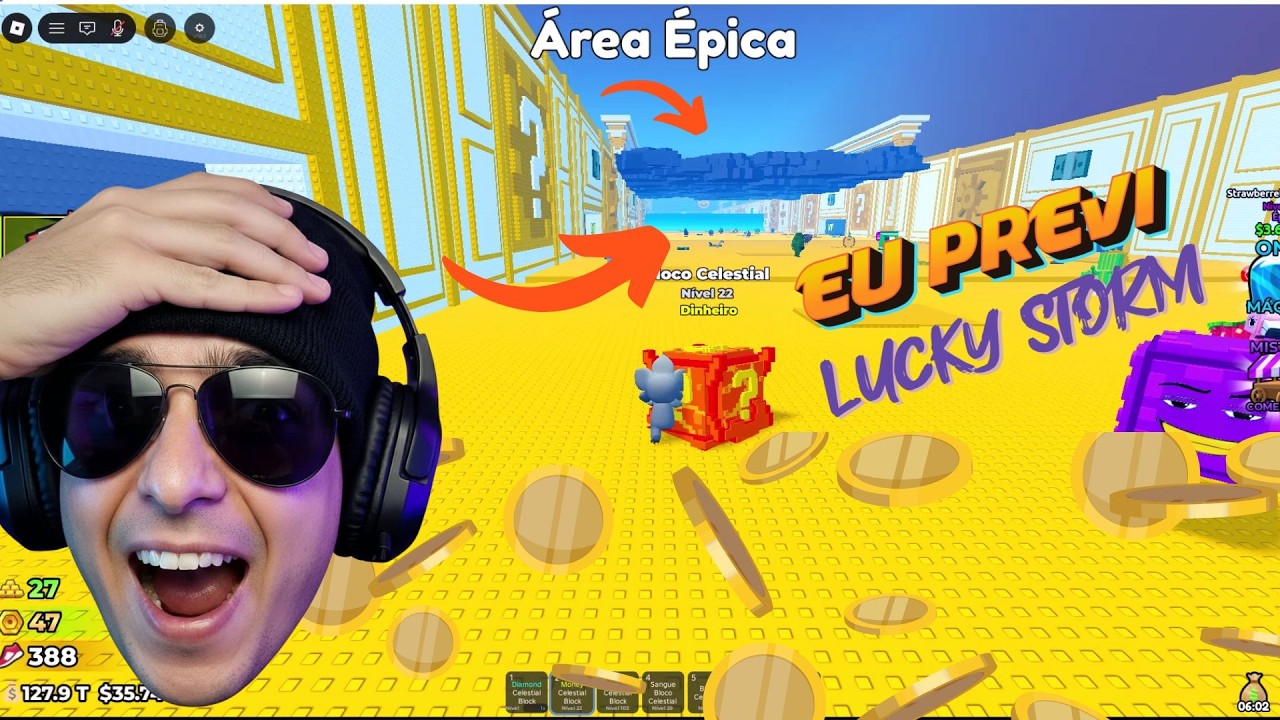 EU PREVI o Evento INFINITY no Fuja do Tsunami 😳🌩️