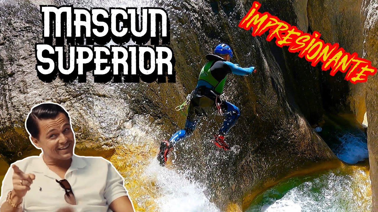 Barranco Mascun Superior V4A4III - Sierra de Guara - Huesca