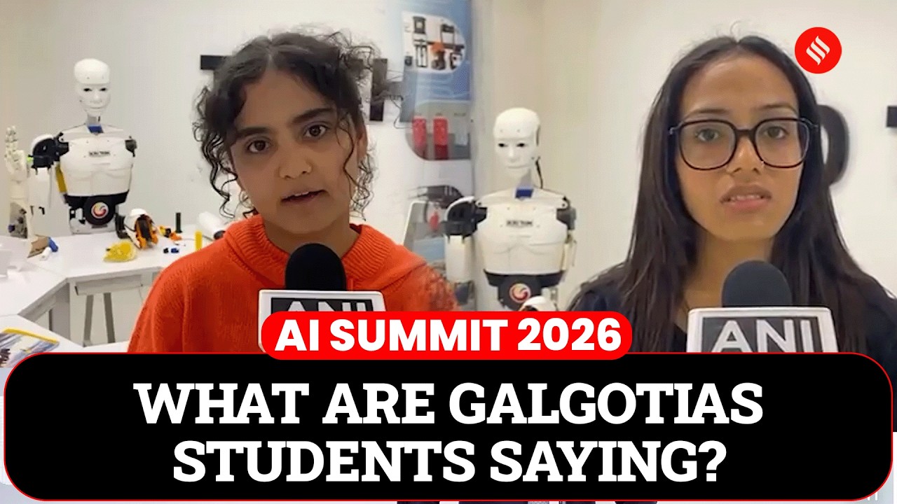 AI Summit 2026: Disappointed Galgotias students defend University after Chinese robodog controversy
