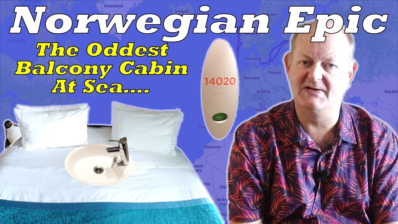 Norwegian Epic Balcony Cabin Tour - Cabin 14020