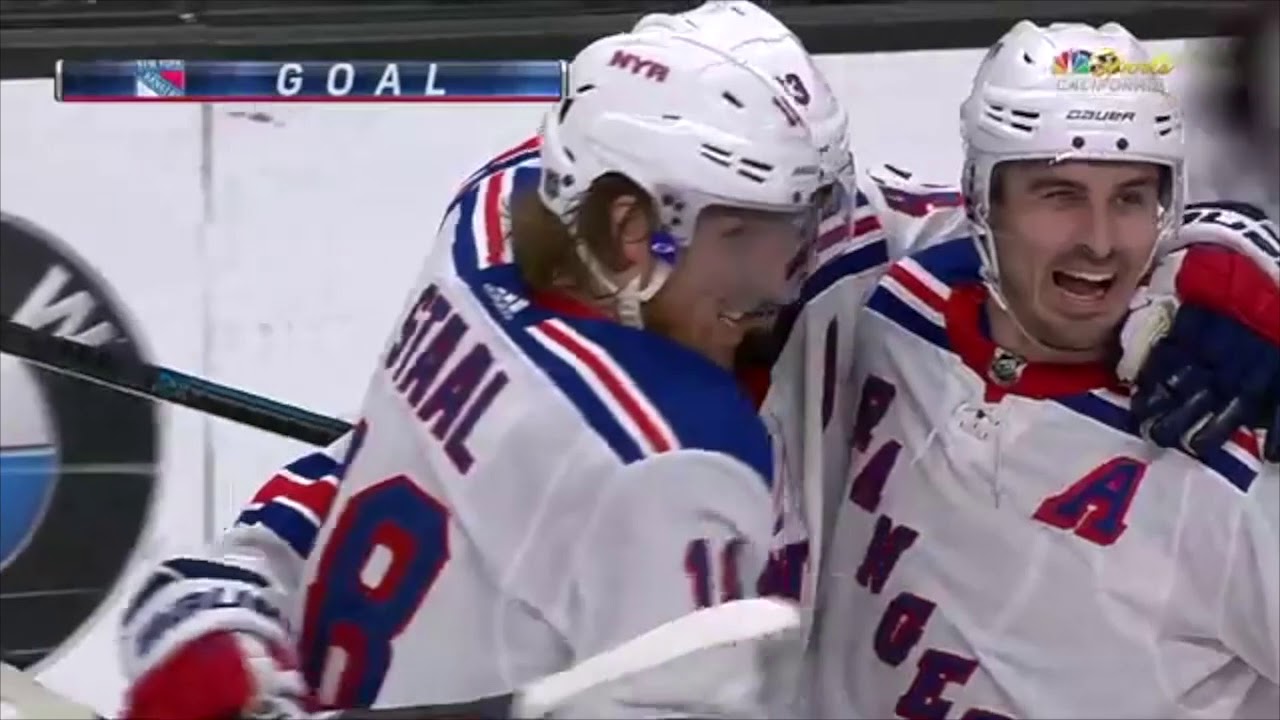New York Rangers 2019-20 Regular Season Game Winning Goals