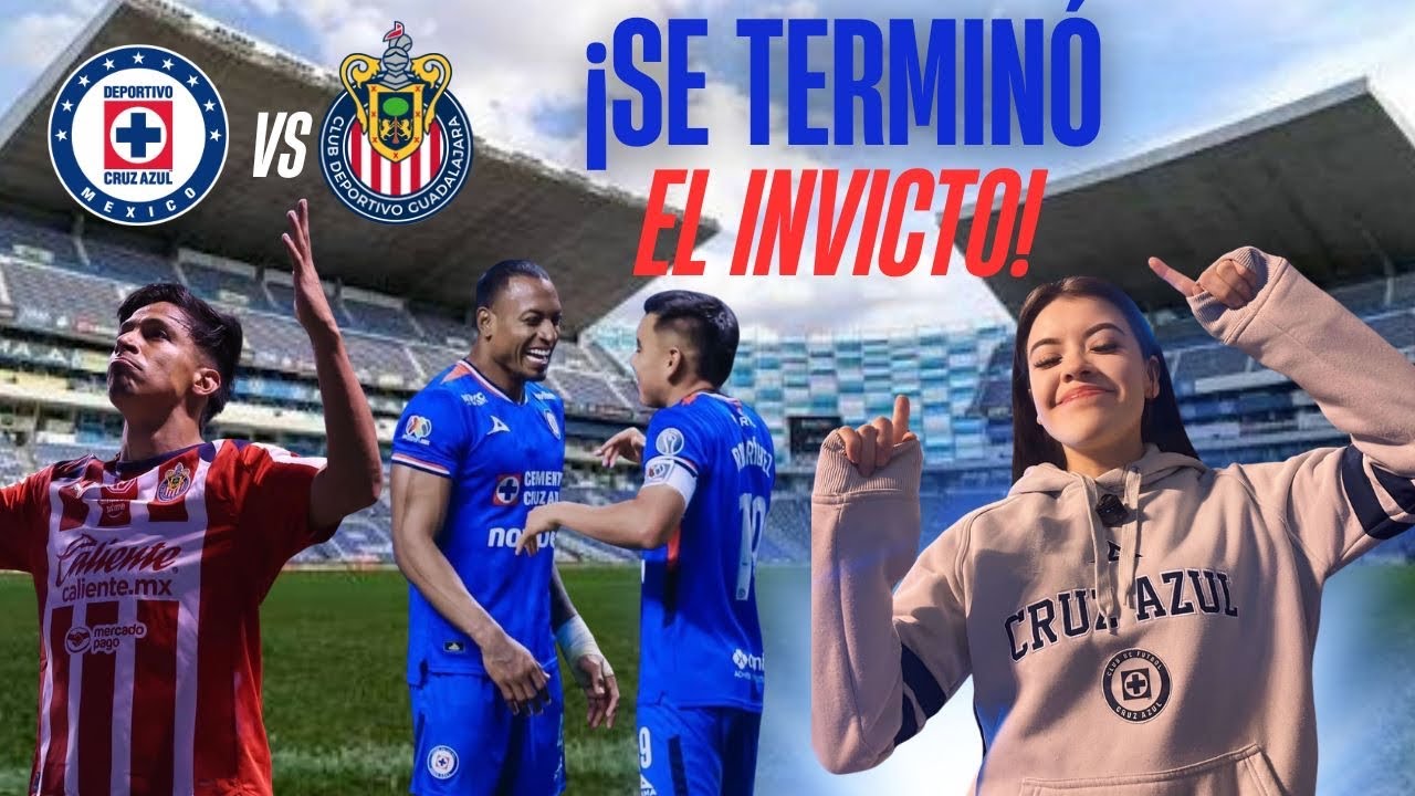 CRUZ AZUL VS CHIVAS 2-1 REACCIÓN CL26 | ¡SE TERMINÓ EL INVICTO! 