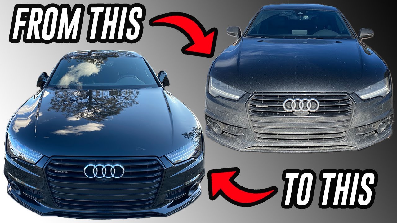 Глубокая очистка Audi A7 2017 года | Полная трансформация салона автомобиля | Like THE DETAIL GEEK