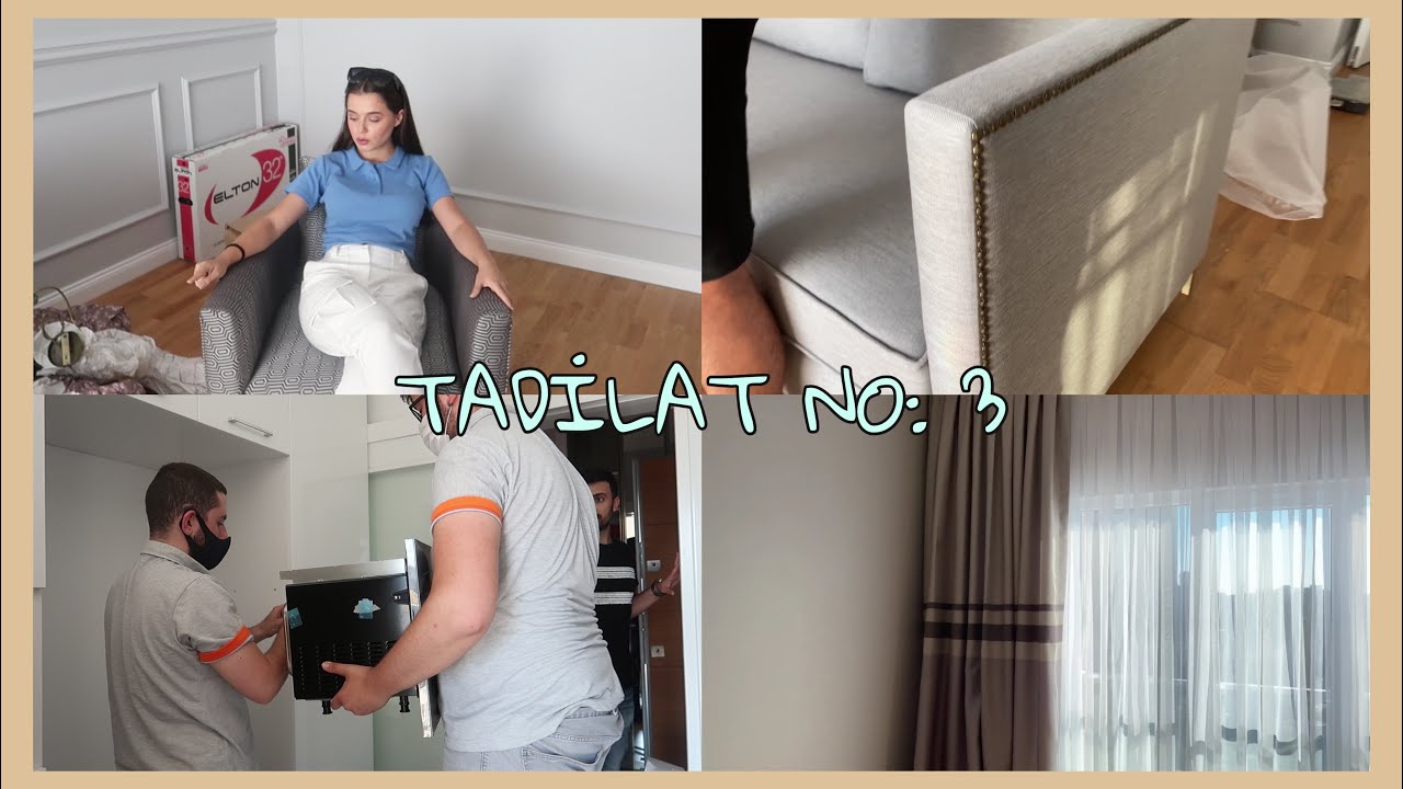 Tadilatlar Son Buluyor & Mobilyalar Geliyor✨🧡 #Tadilat vlog