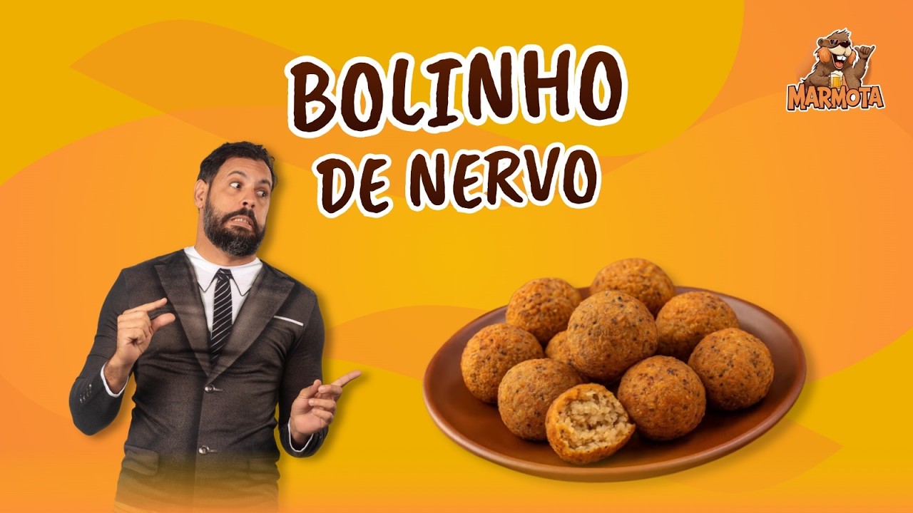 Bolinho de Nervo! Crocante por Fora, Raiz por Dentro | Marmota na Cozinha