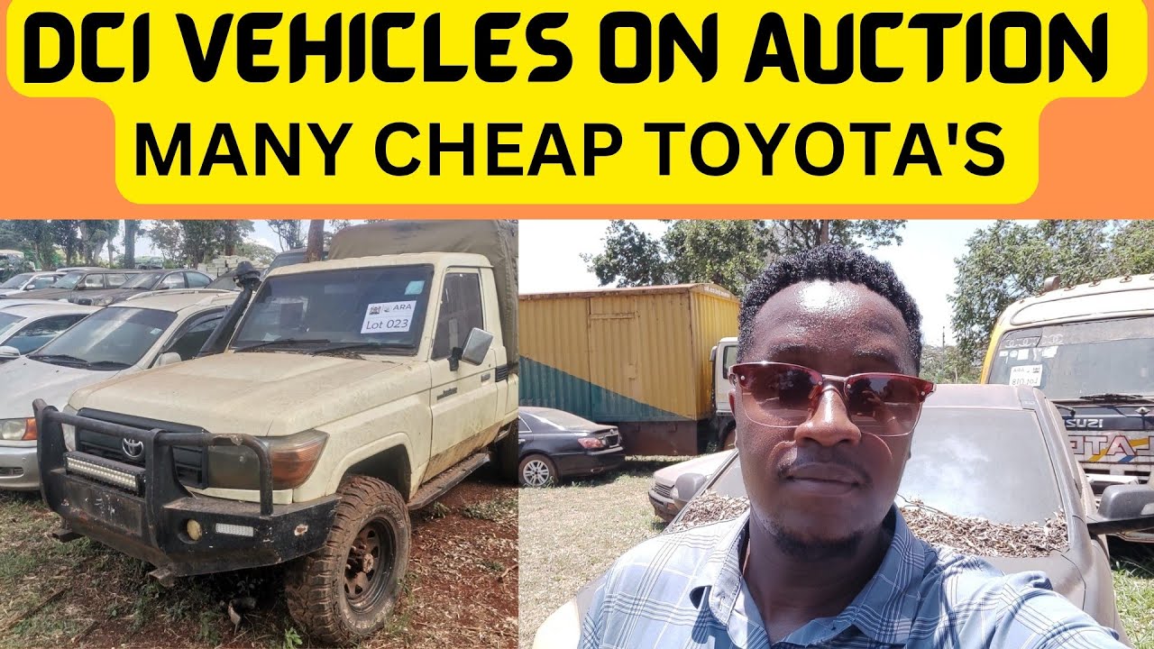 Toyota Cars  Priced cheaply on these DCI vehicles and Bikes Auction..