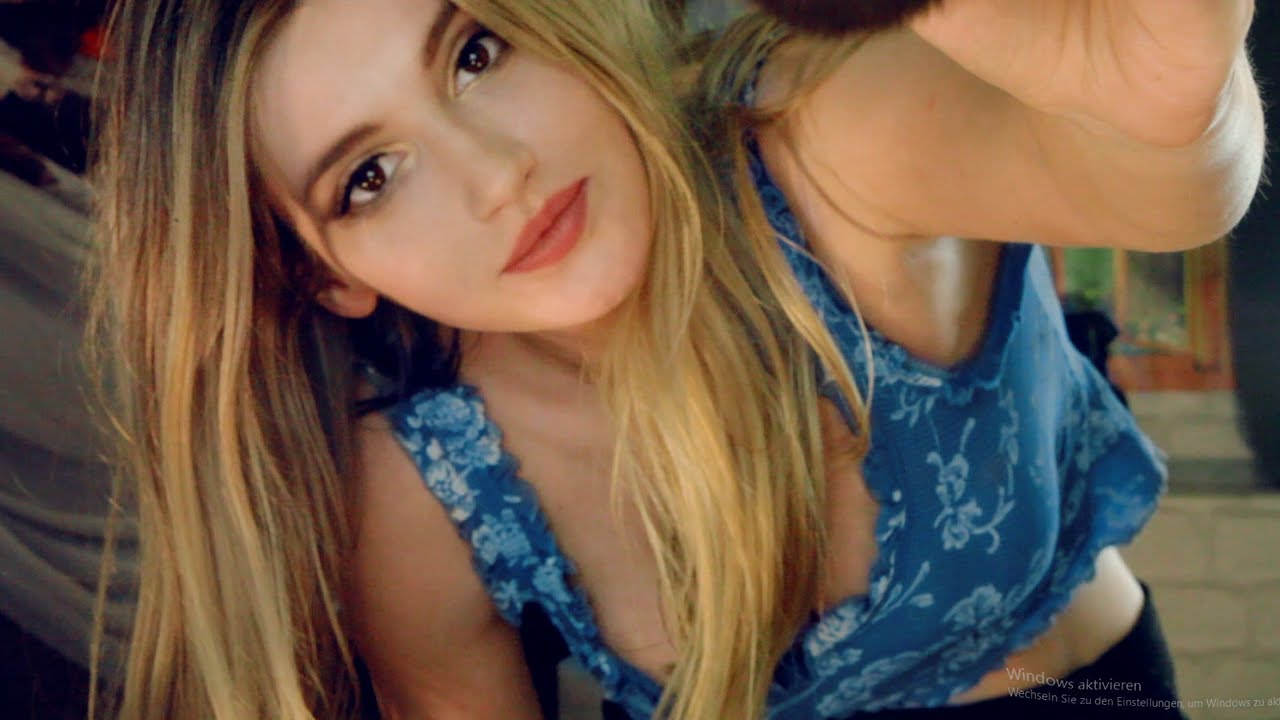 ASMR -most SENSITIVE relaxation! FACE brushing♥KISSING♥tapping