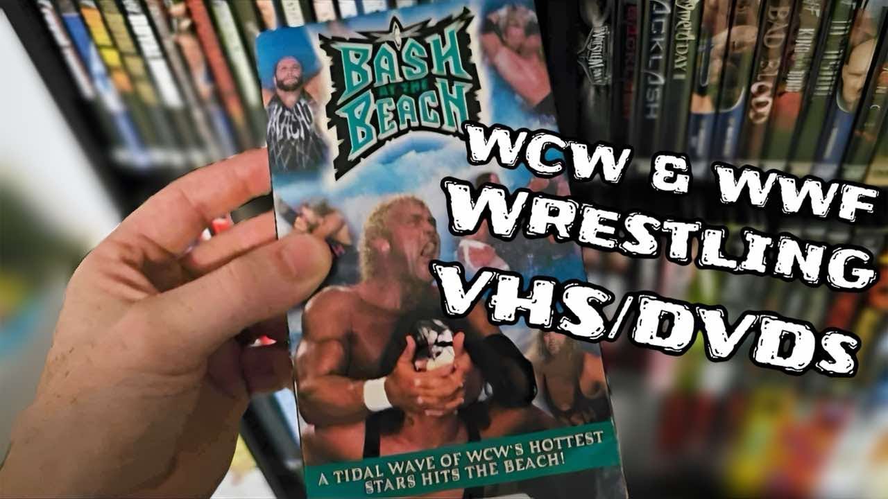 A Deep Dive Into My WCW/WWF VHS & DVD Collection!