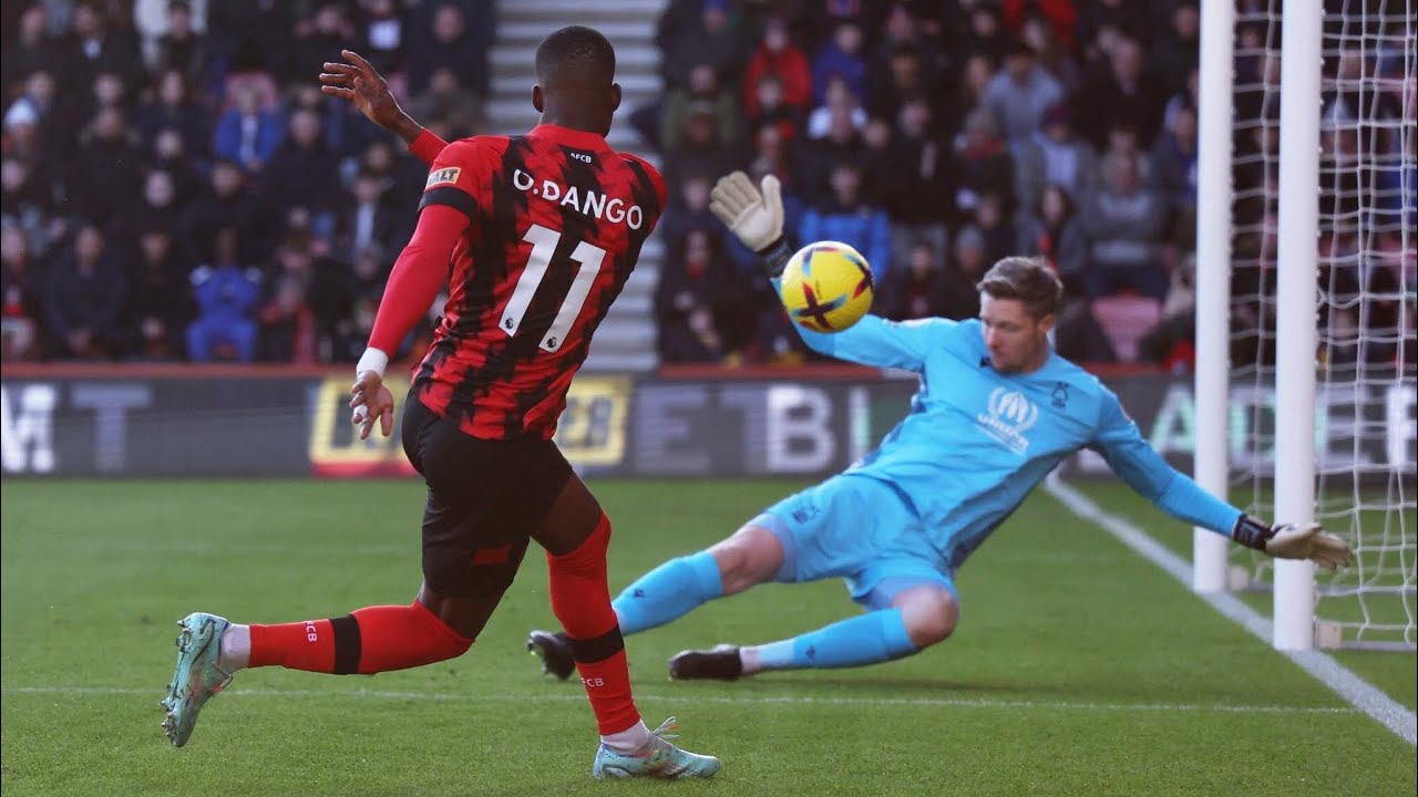 🇧🇫 DANGO OUATTARA vs. Nottingham Forest &bull; Premier League Debut for Bournemouth ⭐️ 1 Assist 🅰️