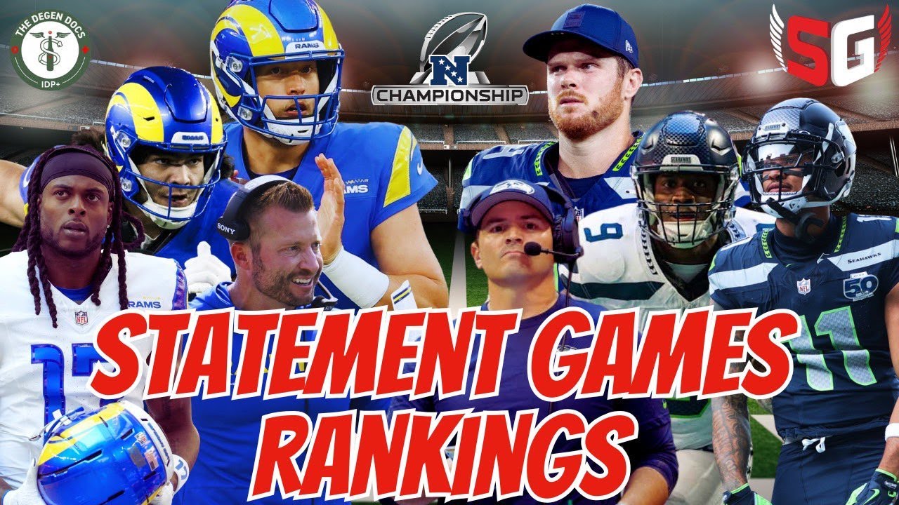 LA Rams Vs. SEA Seahawks - Alternative Fantasy Sports - Making NFL Picks