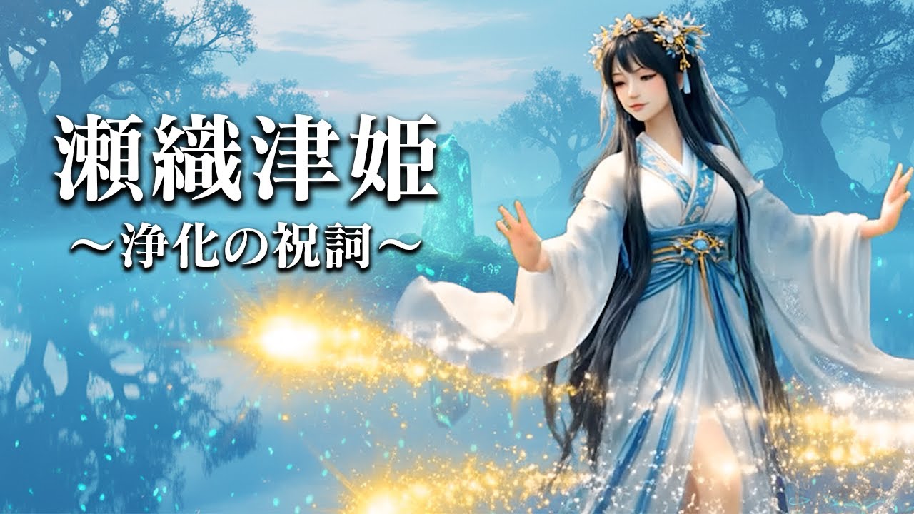 【願いが叶う】聴くだけで浄化する瀬織津姫の祝詞〜