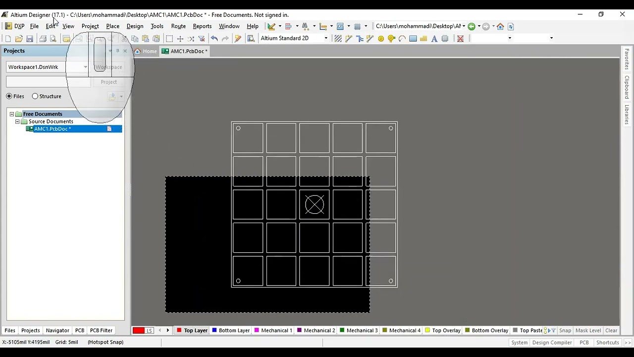 HFSS DXF to Altium PCB