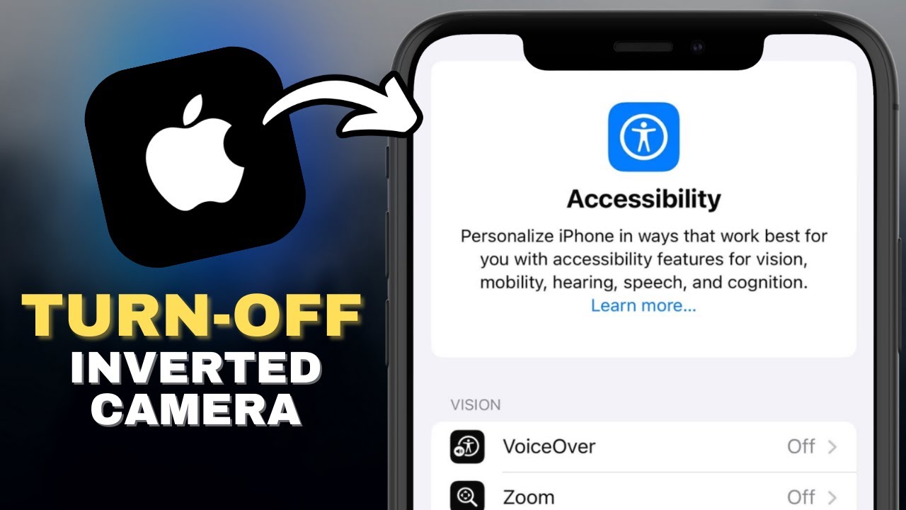 How To Turn Off Inverted Camera On iPhone in SECONDS!