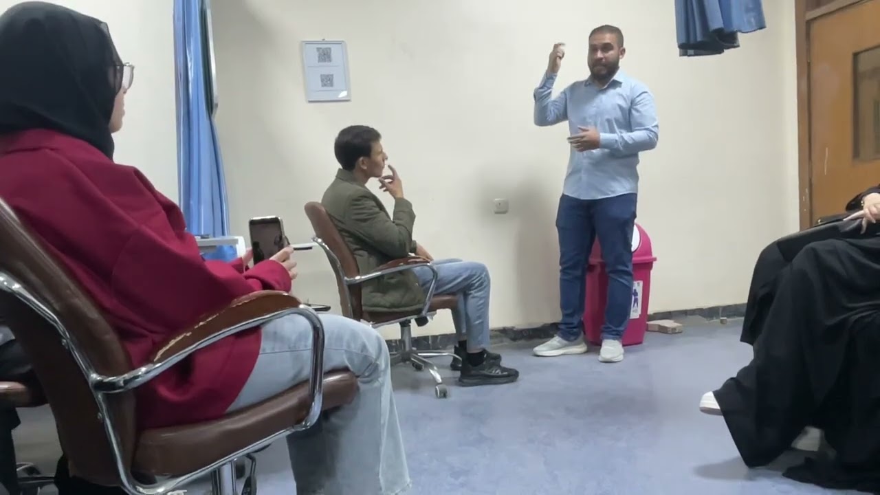 Examination of thyroid gland 2