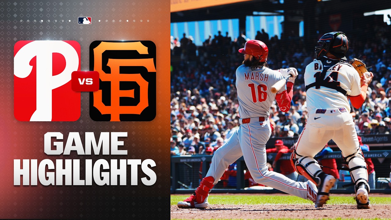 Phillies vs. Giants Game Highlights (4/8/26) | MLB Highlights