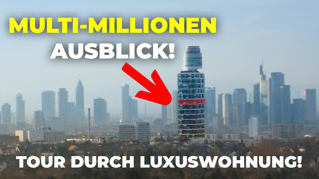 SELLING SKYLINE FRANKFURT! Luxuriöse 2-Zimmerwohnung im Henninger Turm
