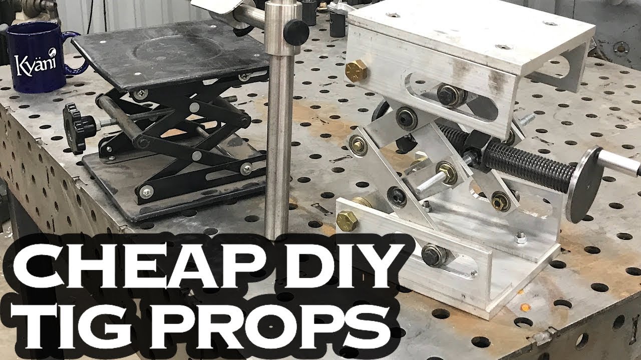 Cheap and DIY TIG Welding Prop Fixture Jig Tools