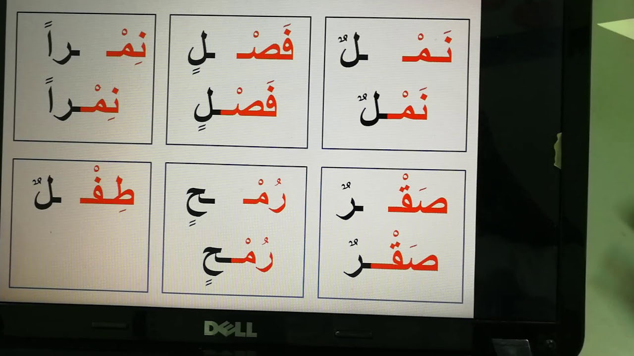 تعليم القراءة والكتابة - مهارة قراءة الكلمات - فهد البلوي