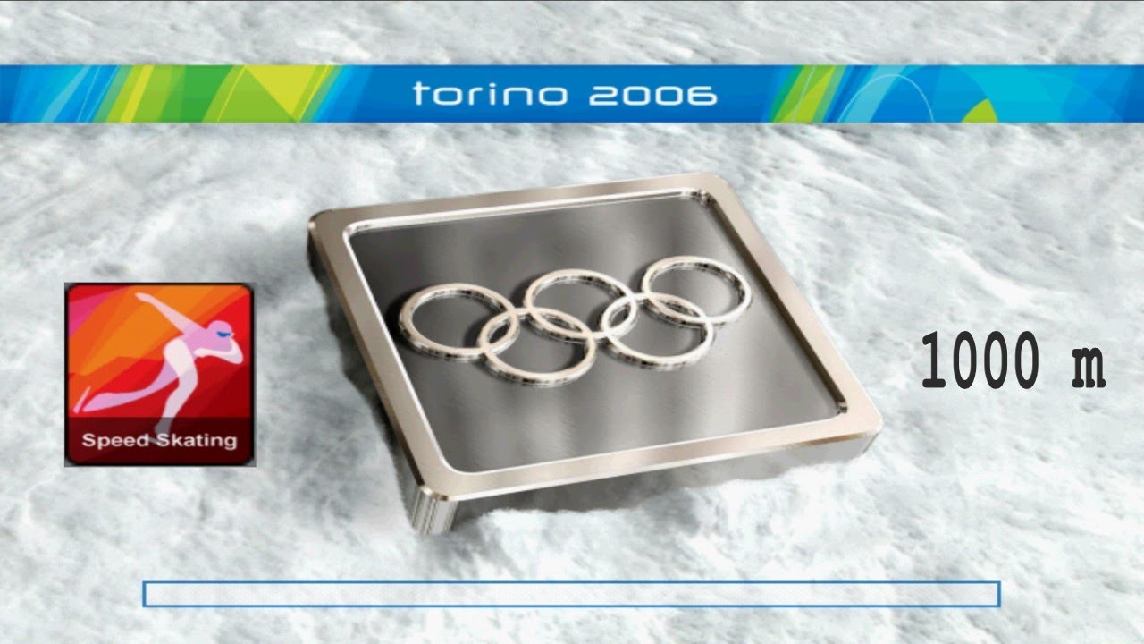 Torino 2006 (PS2) | #9 - Speed Skating - 1000m