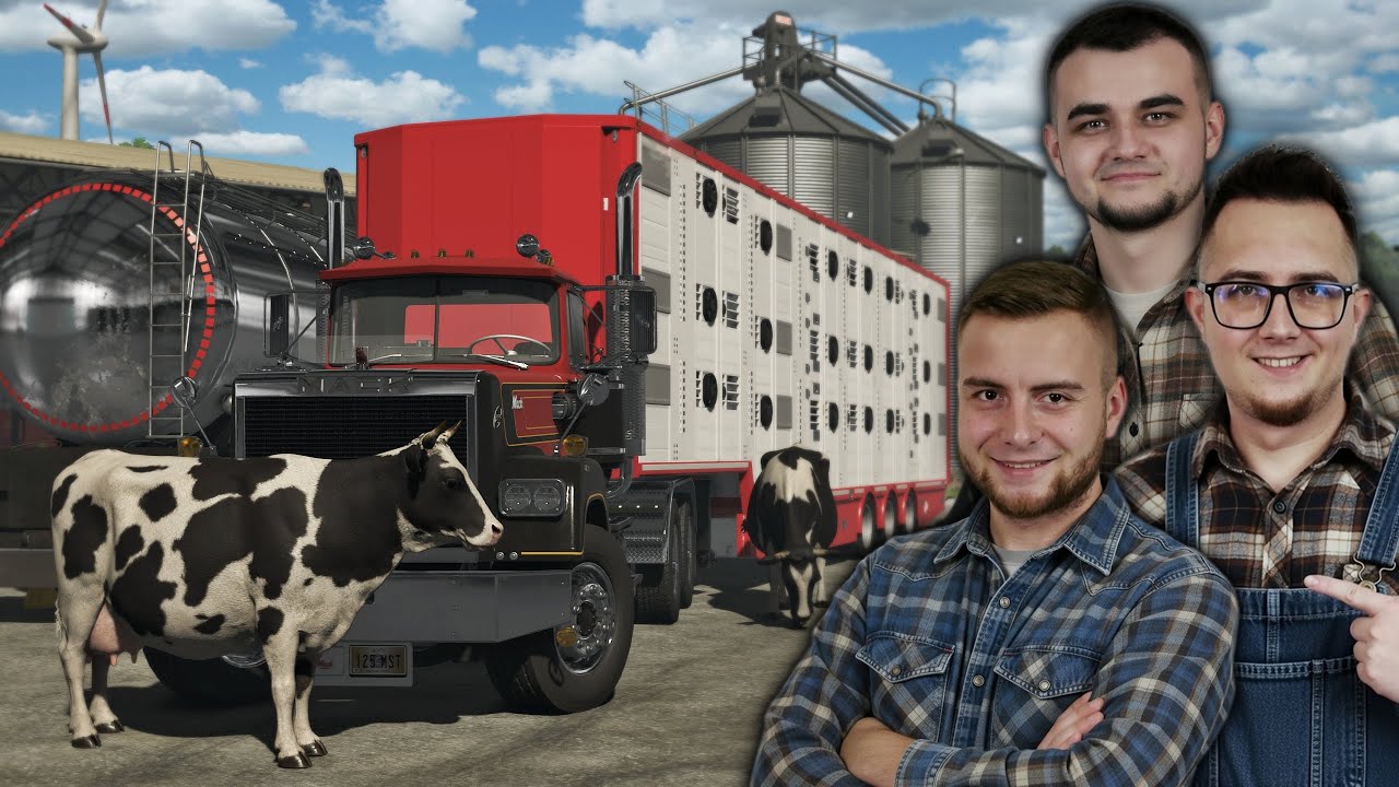 Robota Na Gospodarstwie 😮 Transport Krów 🐮 