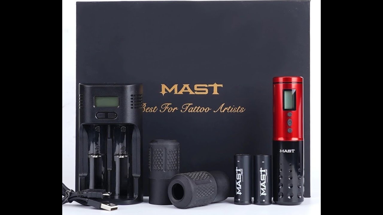 MAST Dövme Makinesi Seti Kutu Açılımı | MAST Tattoo Machine Unboxing