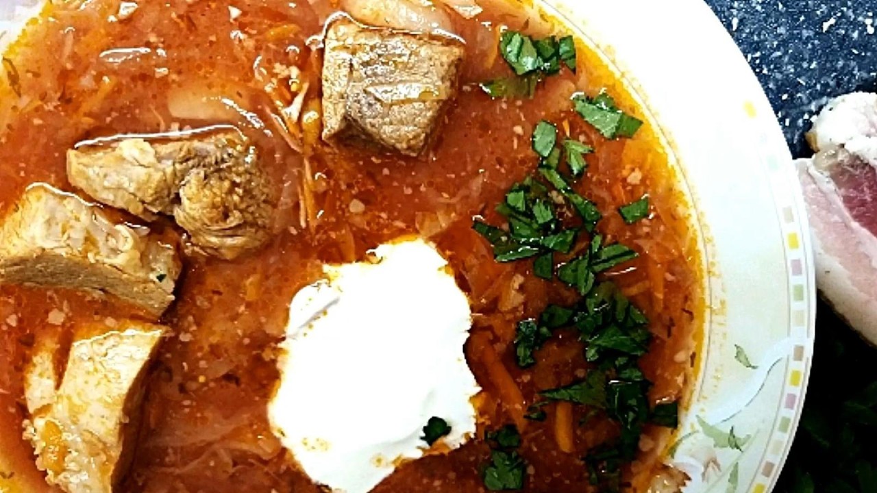 Невероятный Украинский борщ / Ukrainian cuisine, Borsch