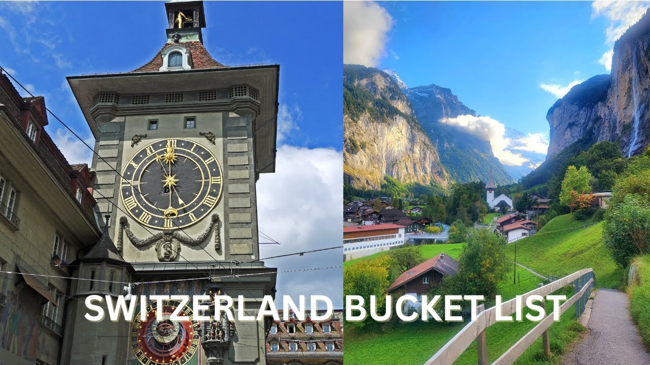 Top 5 Must-See Places in Switzerland