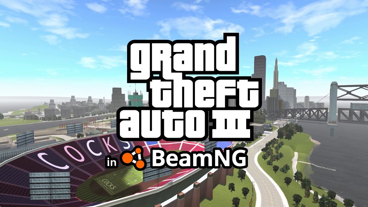 GTA 3 Liberty City in BeamNG