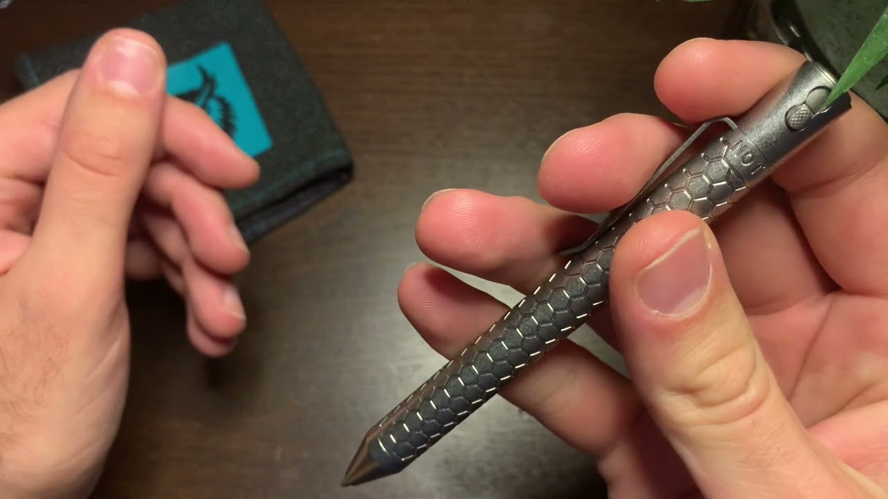 Der perfekte EDC Stift?! - Nottingham Tactical TiButton Double Lock Killer Beez