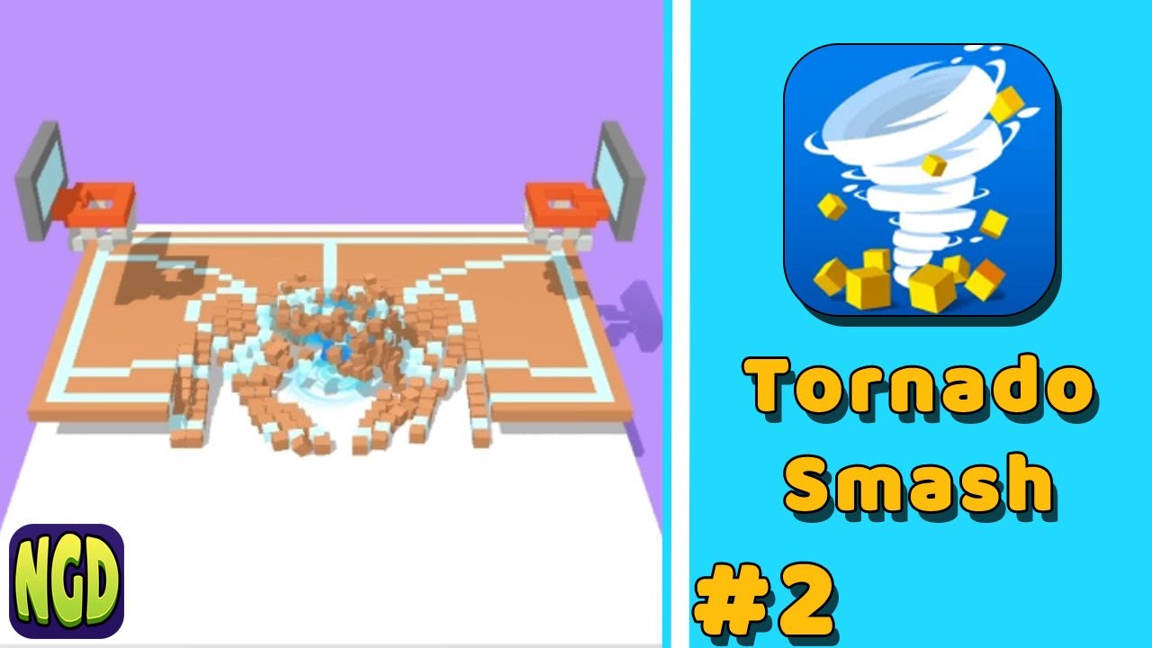 Tornado Smash - Gameplay Walkthrough 02 | New Games Daily