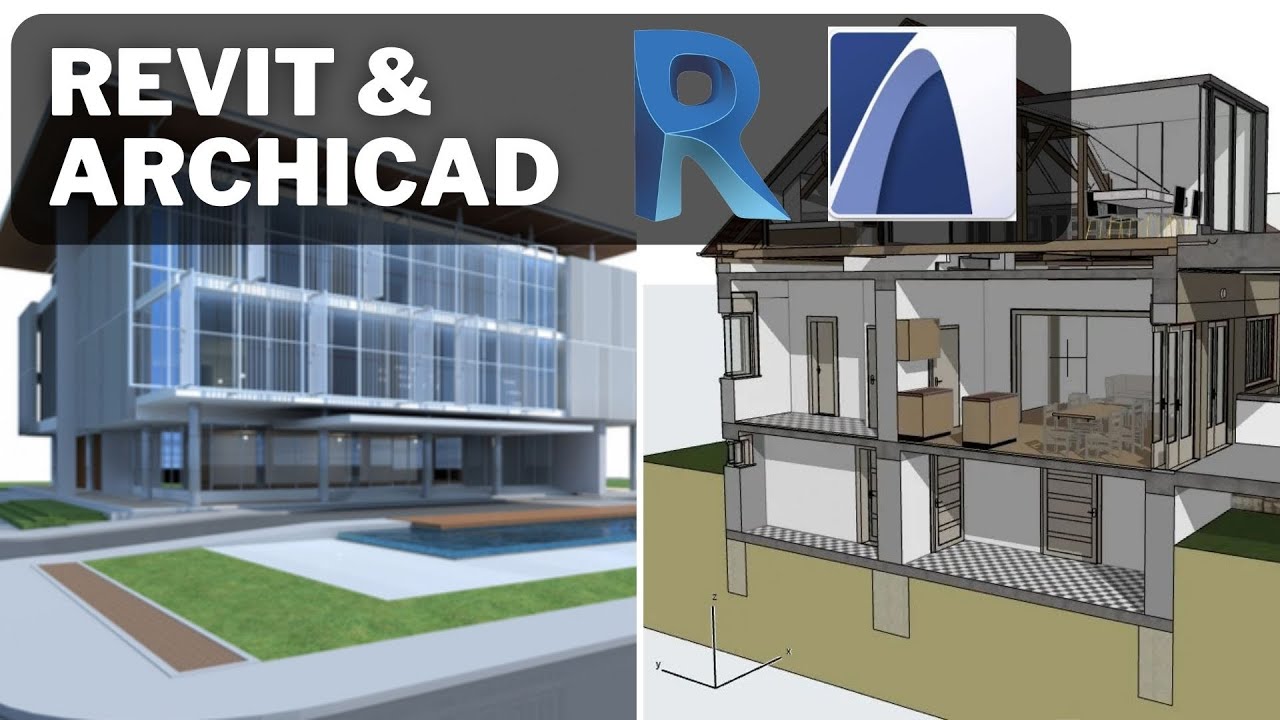 Revit в ArchiCAD - ArchiCAD в Revit- (2 способа)