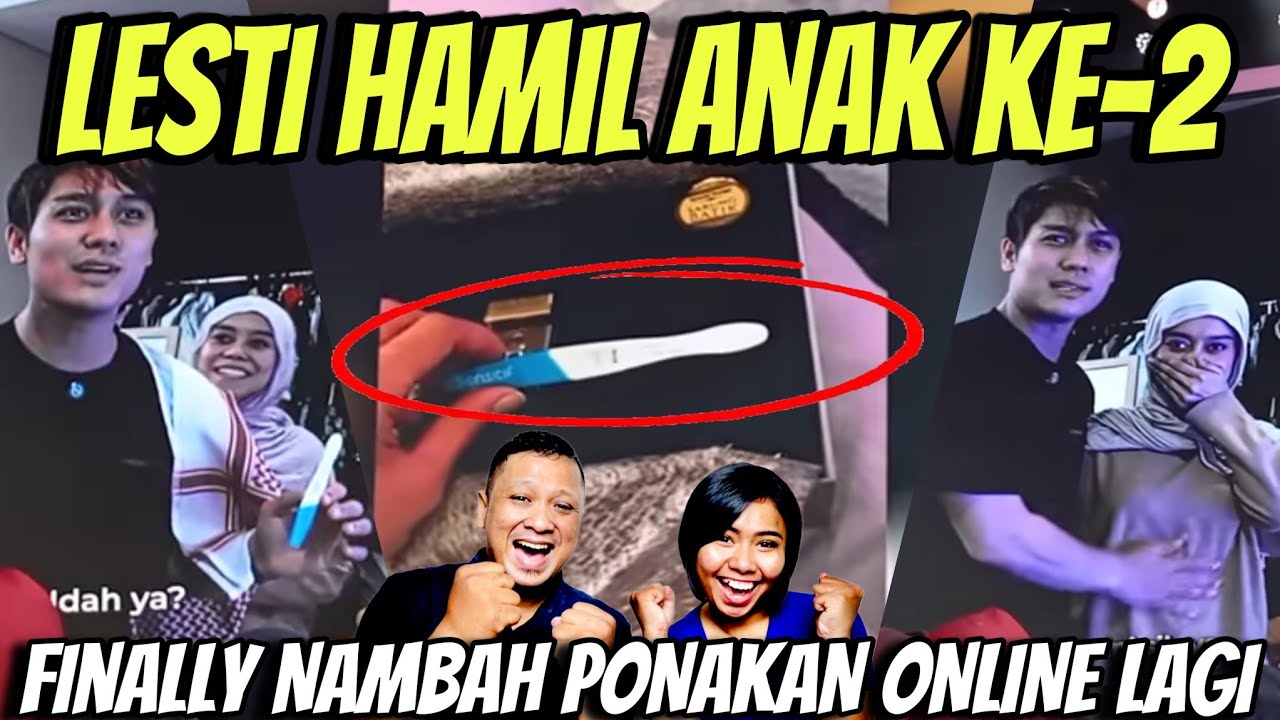 TARAAAAAAAAAAAA... HARI BAHAGIA LESLAR LOVERS.. LESTI HAMIL, FATIH PUNYA ADIK