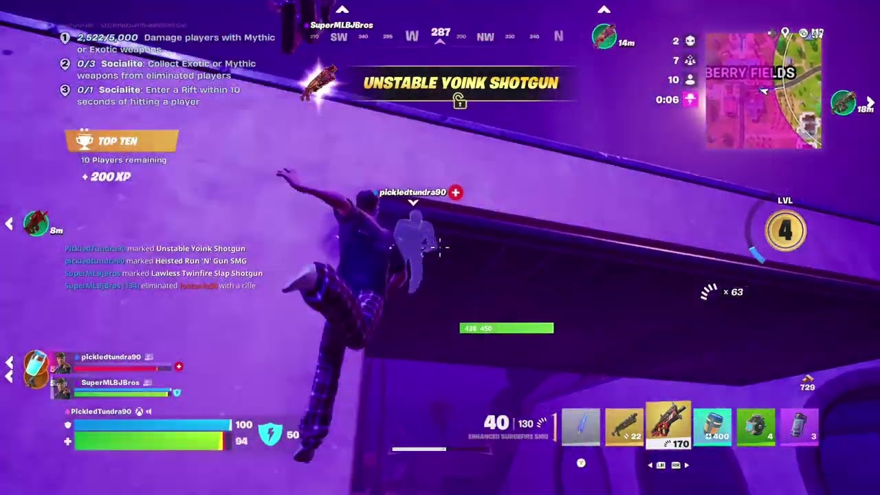 Why couldn’t I climb up the wall to help revive my teammate!? - Fortnite | Blitz Royale 