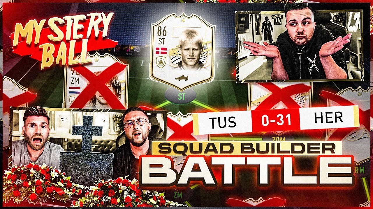 R.I.P .. ☠️ Schmeichel ST ICON MYSTERY BALL Squd Builder Battle VS GamerBrother ENDET BÖSE 🤯FIFA 21