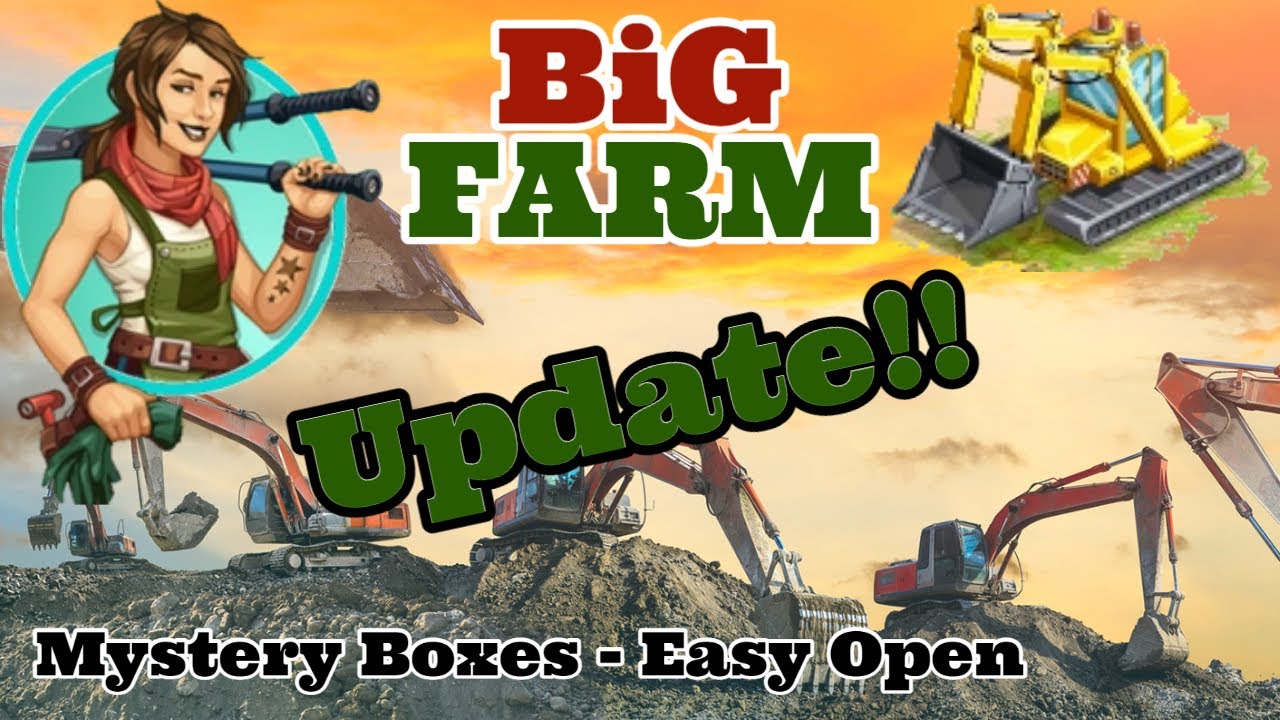 Best Big Farm Update!! Easy open for Mystery boxes