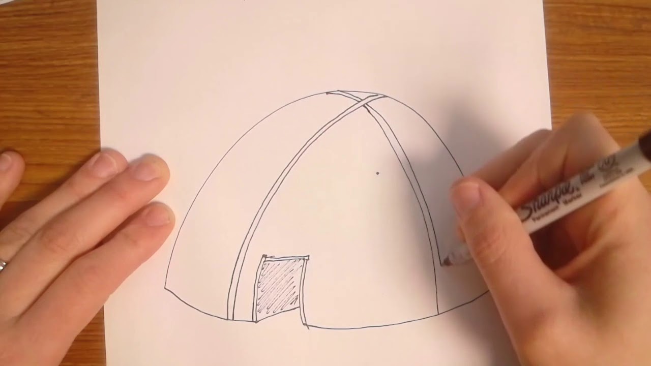 Drawing a Wigwam