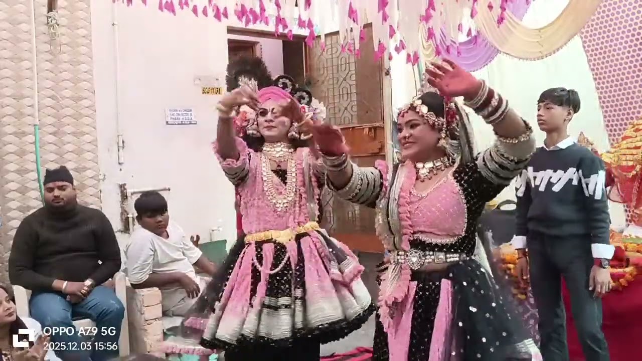 राधे कृष्ण जी की झाकी 